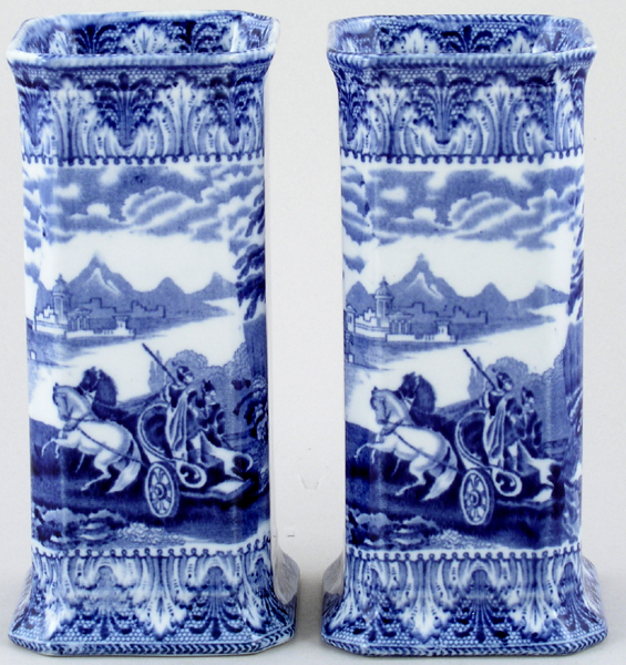 Vases pair of c1930s